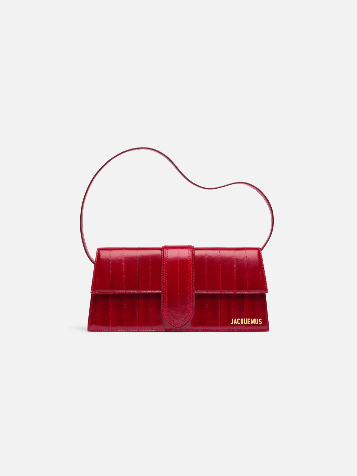 The long Bambino Long flap bag.