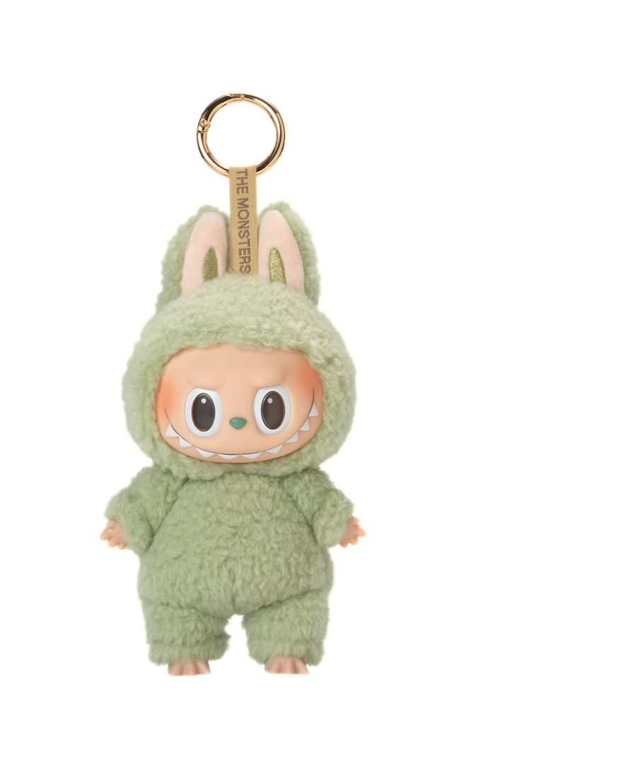 Pop Mart Labubu The Monsters Tasty Macarons Green Grape Vinyl Plush Pendant