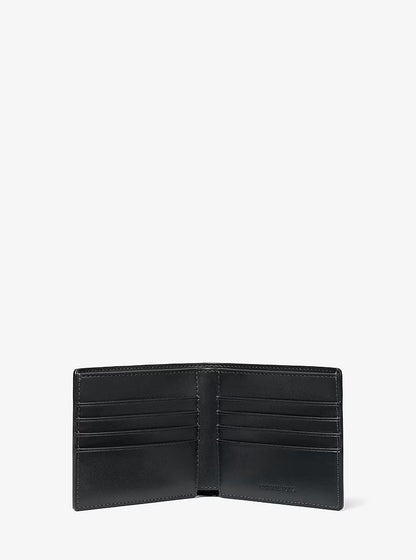 Signature Logo Wallet and Reversible Belt Gift Set