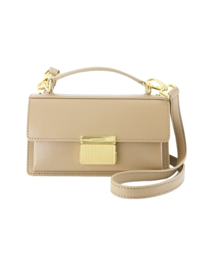 Venezia Small Leather Purse Brown