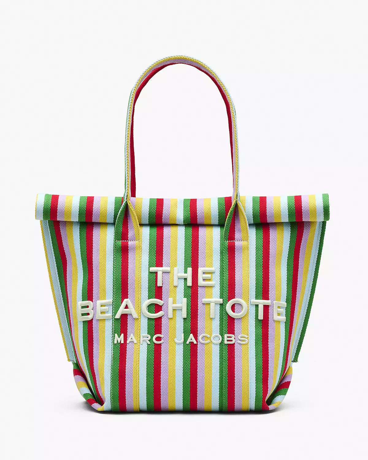 The Striped Jacquard Beach Tote Bag