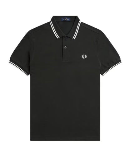 Fred Perry Polo Shirt with Twin Tipped Trim