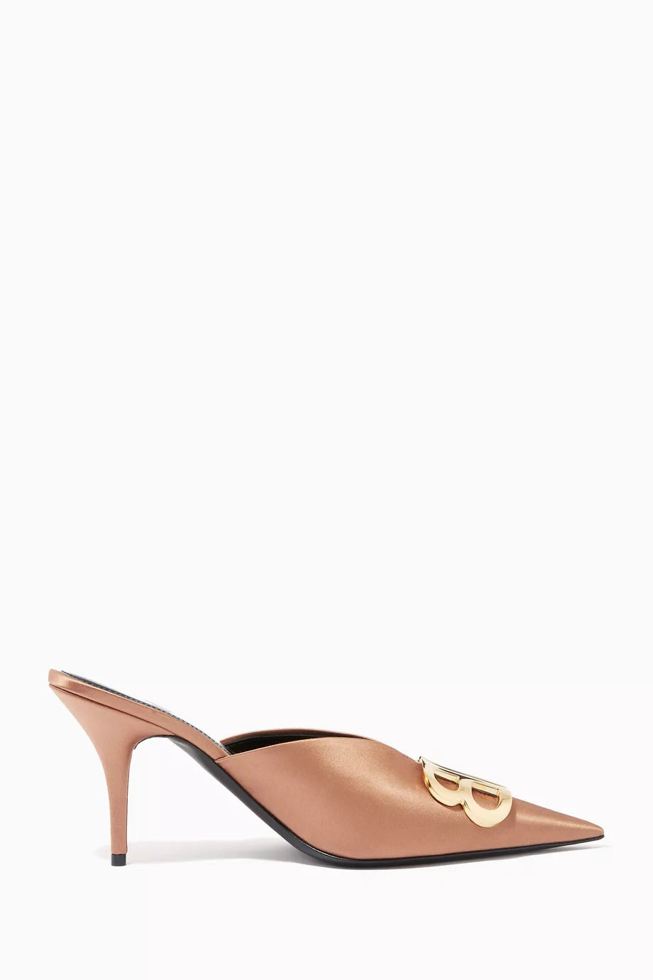 Balenciaga BB 80 Knife Sandals in Satin