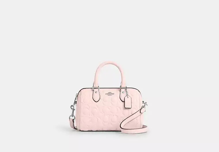 Coach Mini Rowan Crossbody Bag In Signature Leather - Bags | Shop From The Mirage