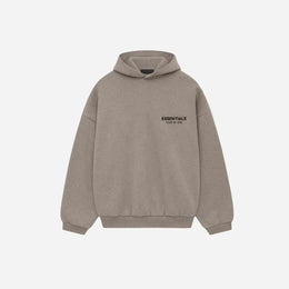 Fear of God Essentials Fleece Hoodie (FW24)Heather Gray