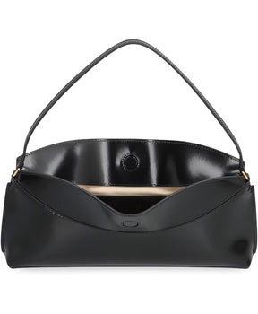 Leather Clutch with Top Handle