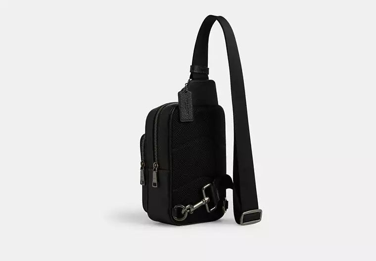 Racer Sling Pack With Lightning Bolt Print