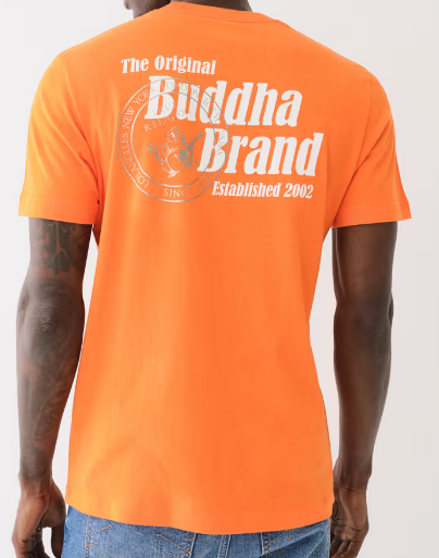 BUDDHA STAMP CREW TEE