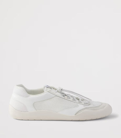 Patent Leather-Mesh Speedrock Sneakers