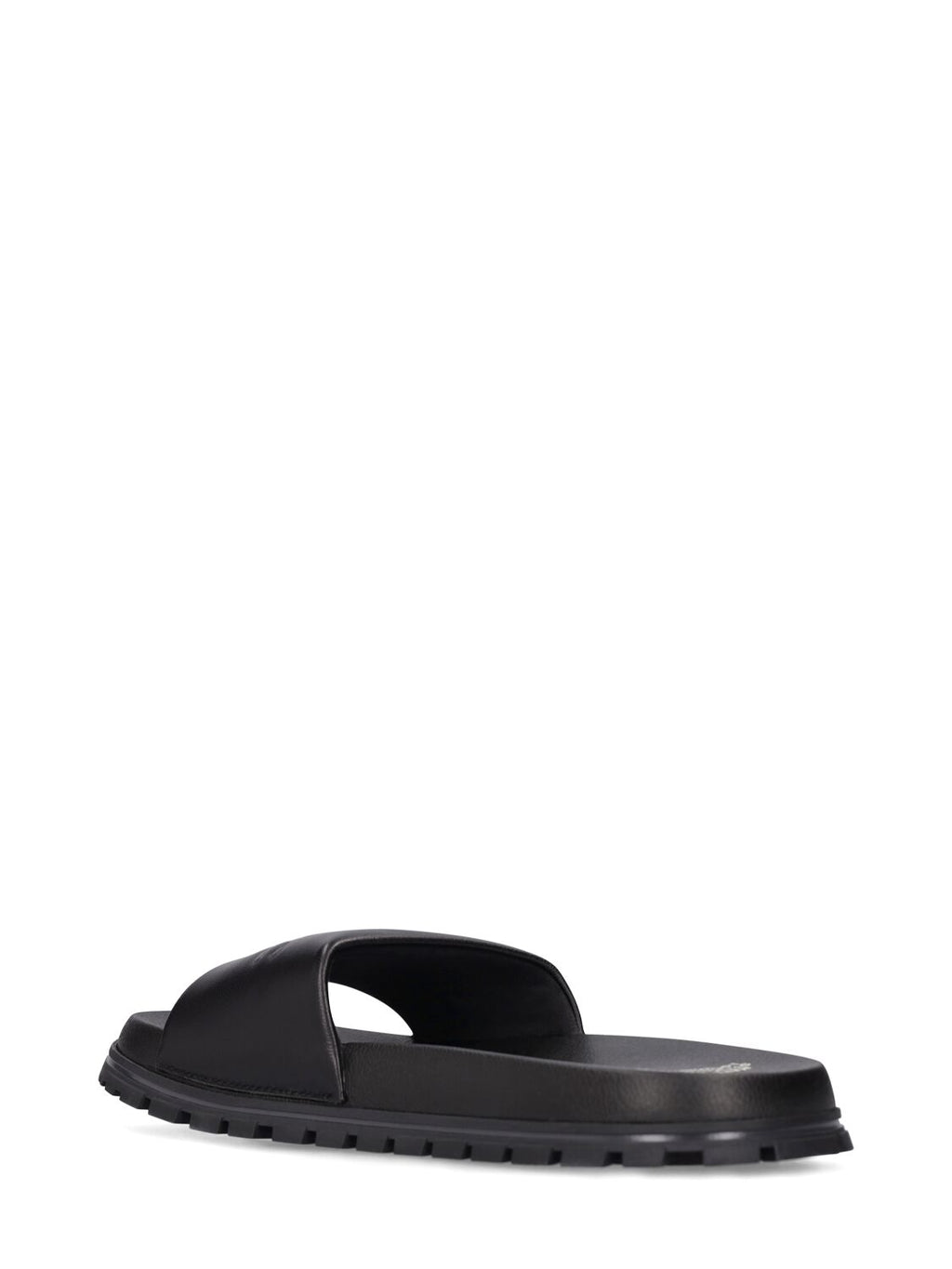 Marc Jacobs Marc Jacobs Leather slide sandals - Size: UK 2 Loafers | Shop From The Mirage