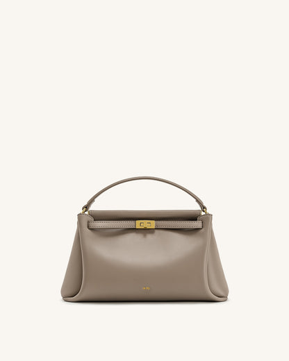 Carmen Top Handle Bag - Apricot