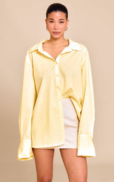 Lemon Oversized Cuff Shirt