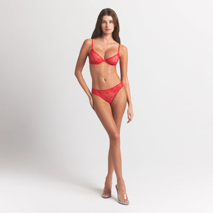 Ultra Fine Lace Unlined Scoop Bra