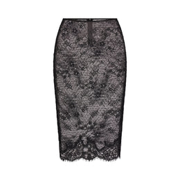 Ultra Fine Lace Midi Skirt