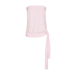 Cotton Jersey Tie Side Tube Top
