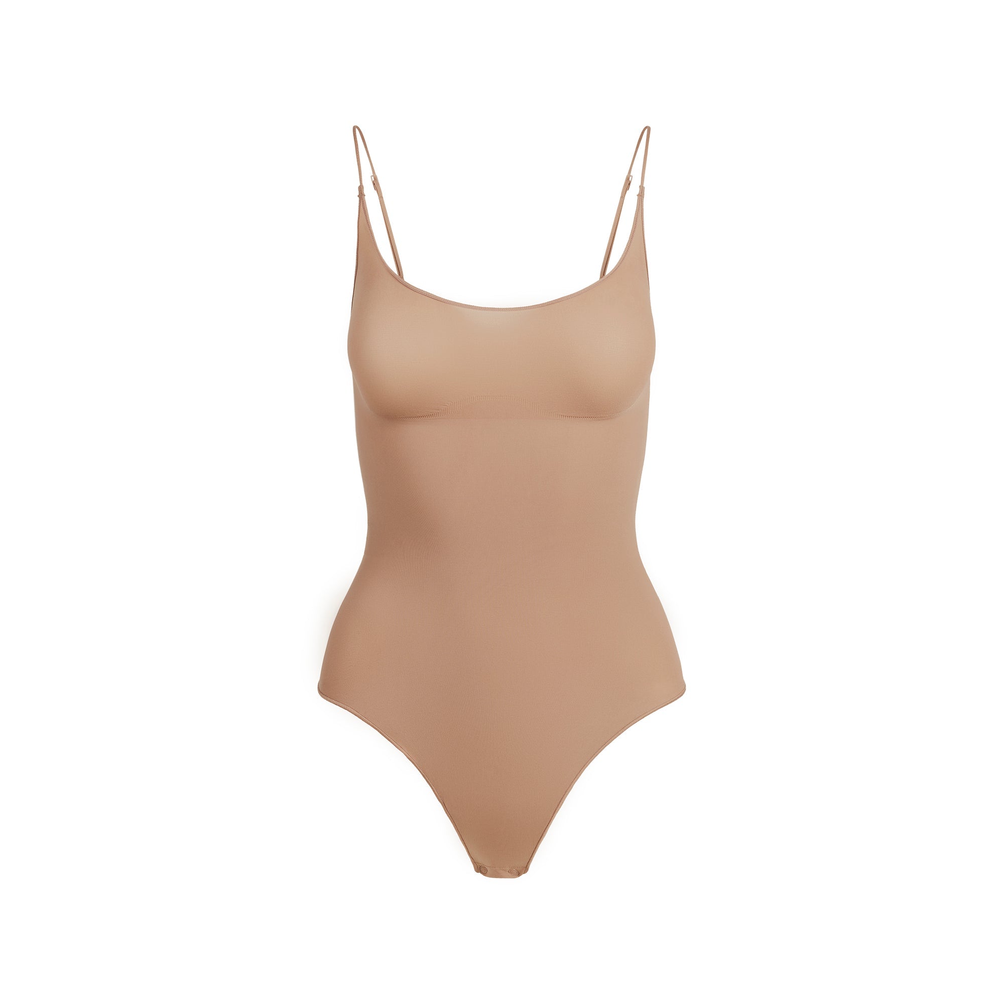 Sheer Seamless Thong Bodysuit