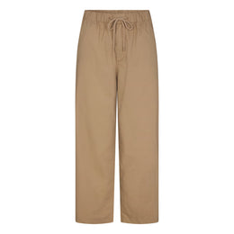 Woven Cotton Oversized Straight Leg Pant