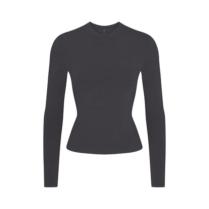 Cotton Jersey Long Sleeve T-shirt