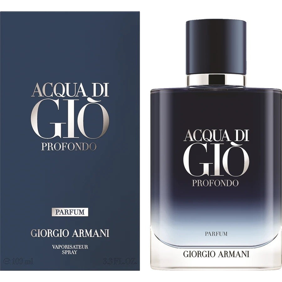 Giorgio Armani Acqua di Giò Profondo Parfum 100ml – Intense, Deep & Timeless Masculinity