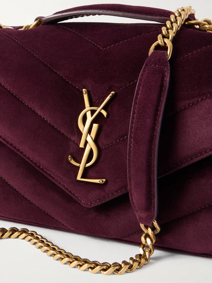 YSL Loulou Small Quilted Shoulder Bag