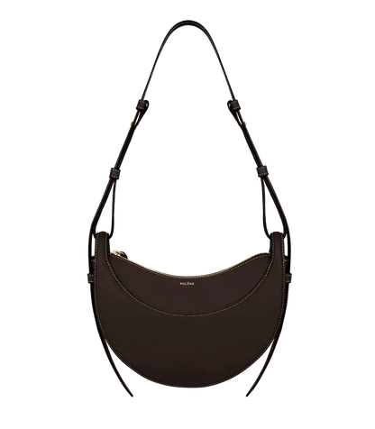 Polene Numéro Dix Edition Smooth Ebony - Size: One Size Bags | Shop From The Mirage