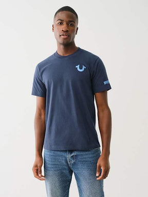 CRYSTAL BUDDHA LOGO CREW TEE