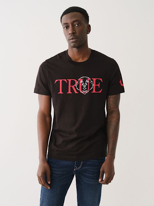 CRYSTAL BUDDHA FACE TEE