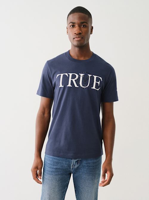 CRYSTAL BUDDHA FACE TEE
