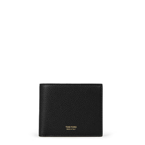 Gold Tone Logo Wallet