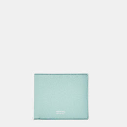 Gold Tone Logo Wallet