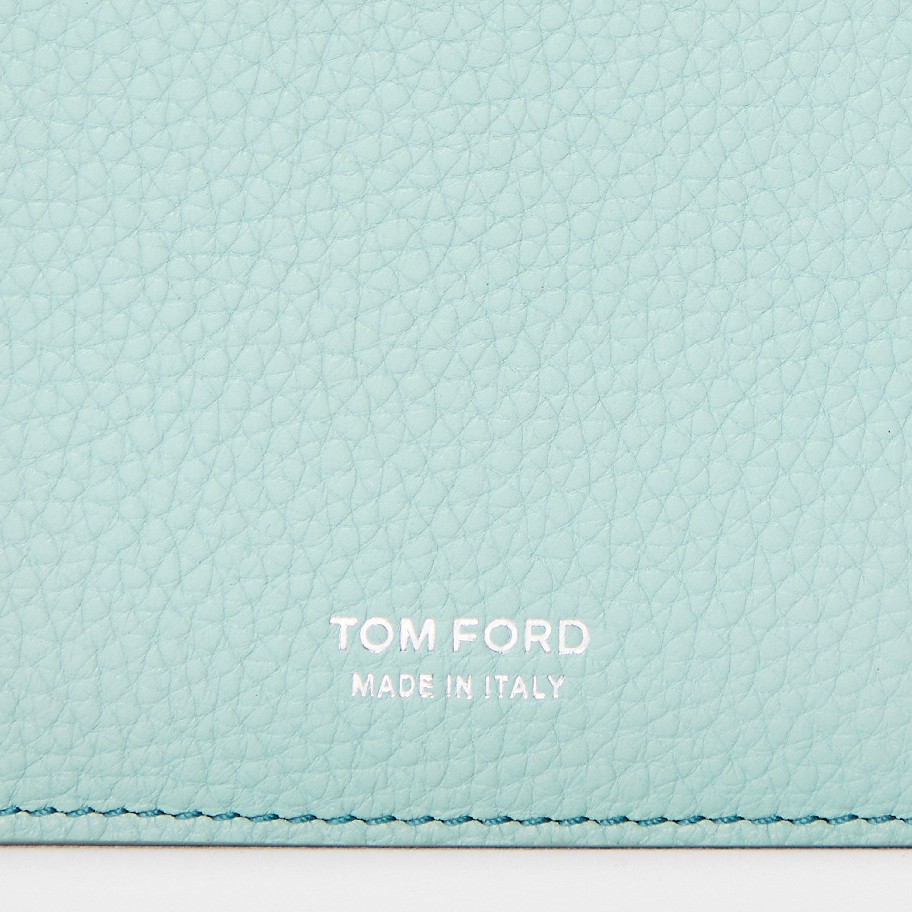 Gold Tone Logo Wallet