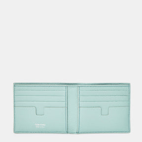 Gold Tone Logo Wallet