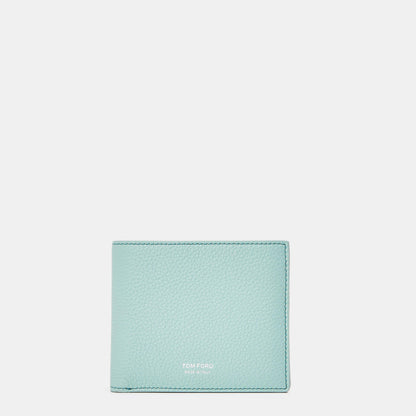 Gold Tone Logo Wallet