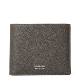 Gold Tone Logo Wallet