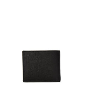 Gold Tone Logo Wallet