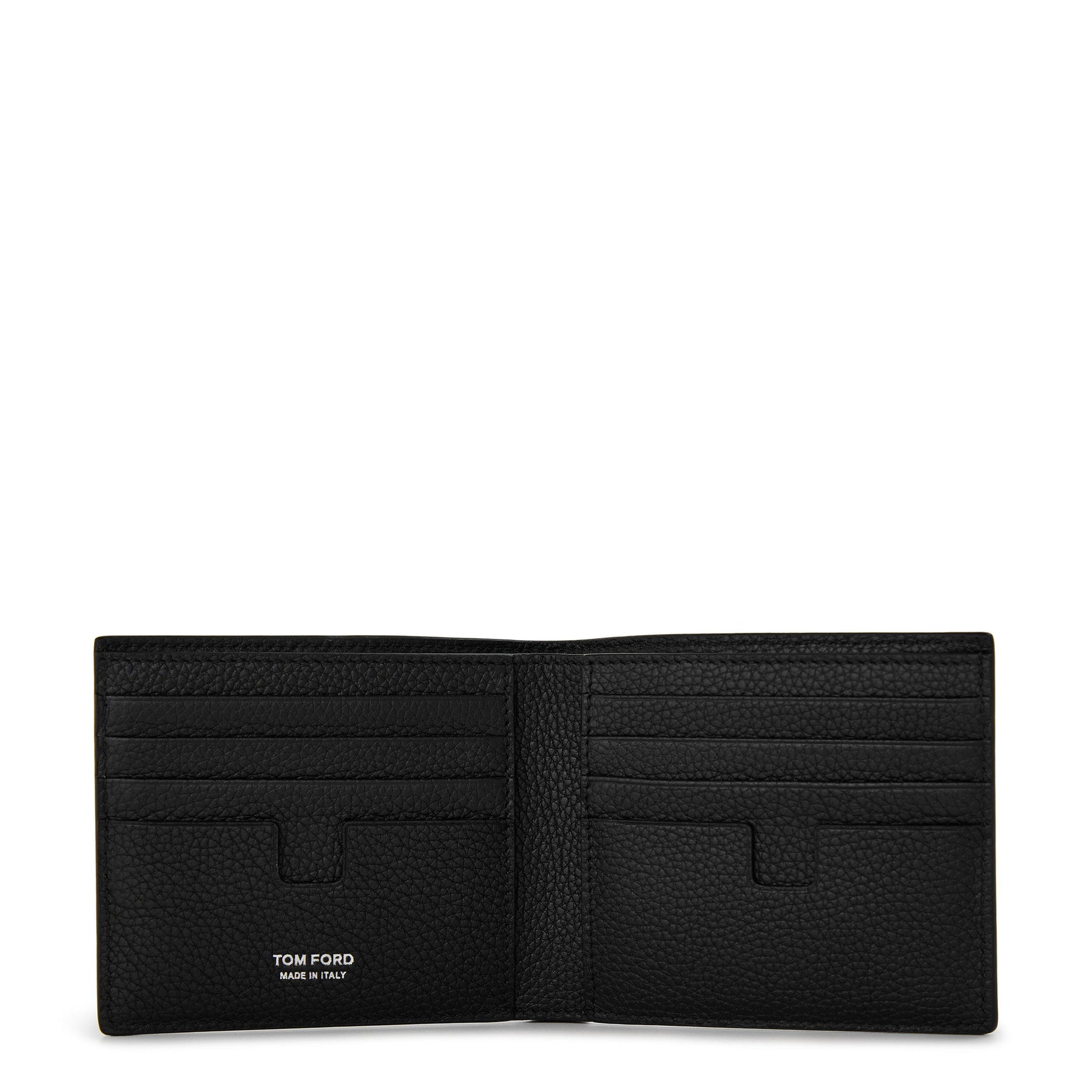 Gold Tone Logo Wallet