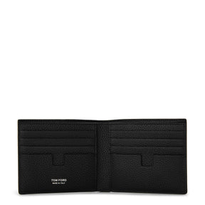 Gold Tone Logo Wallet