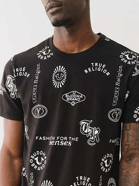SCATTERED LOGO TEE