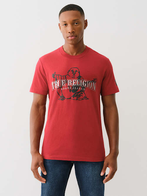 DIMENSIONAL LOGO TEE