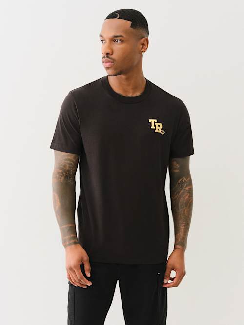 METALLIC TRUE LOGO TEE