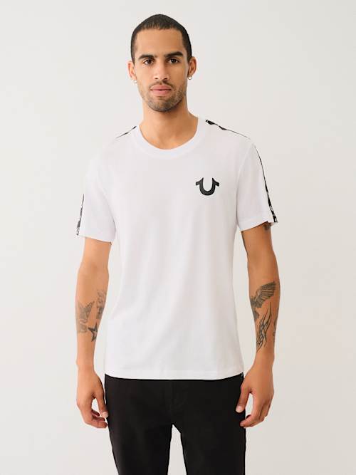 HORSESHOE TAPE TRIM TEE