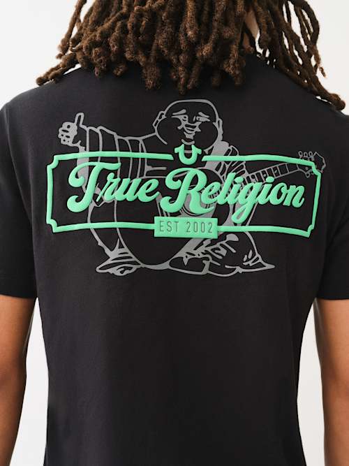 BUDDHA EST 2002 LOGO TEE