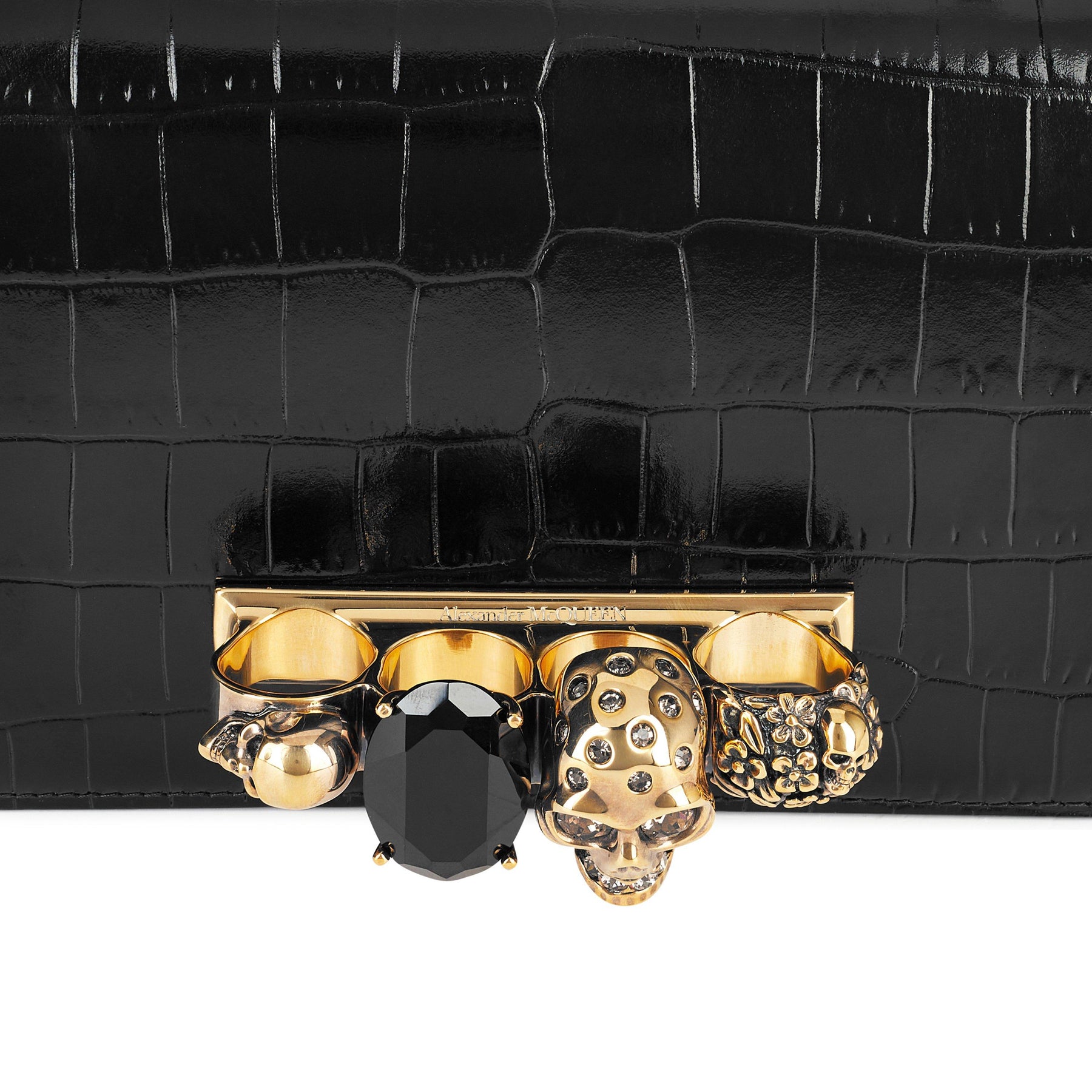 Jewel Knuckleduster Crossbody Bag