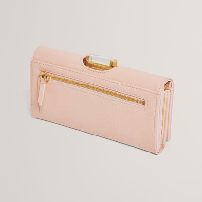 Leather Josiey Crystal Top Purse