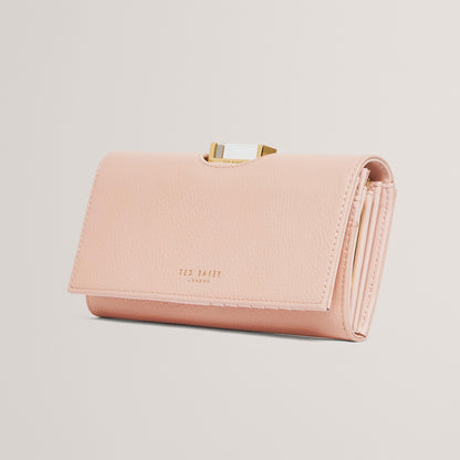 Leather Josiey Crystal Top Purse
