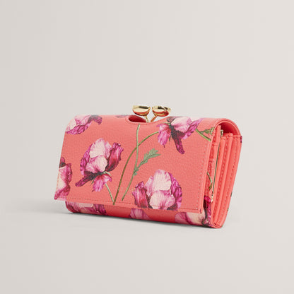 Leather Josiey Crystal Top Purse