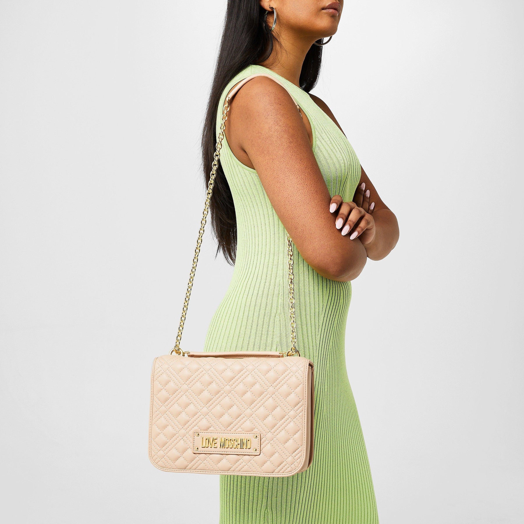 Super Quilted Chain Shoulder Bag