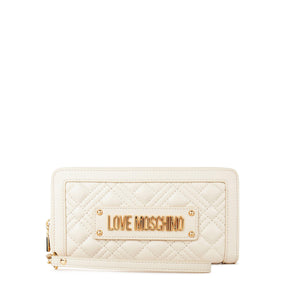 Quilted Logo Zipped Purse