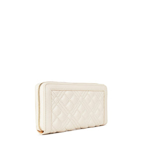 Quilted Logo Zipped Purse