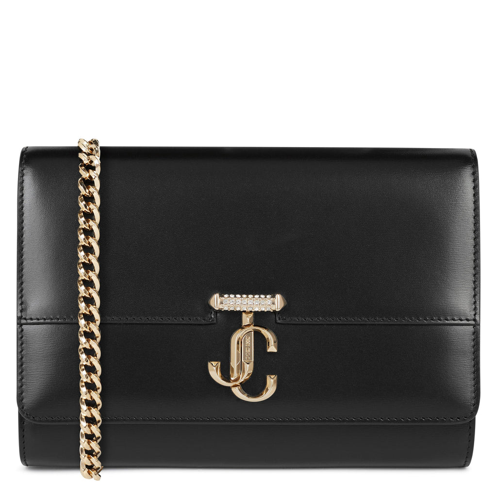 Women's Embellished Leather Avenue Clutch Bag